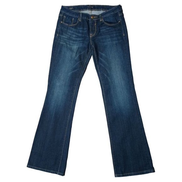 Vigoss Studio Jeans Size 9 10 Womens Juniors The Jagger Boot Cut Dark Wash Denim - Picture 2 of 16